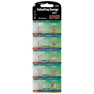 Dantona(R) Val-Ag5-10 Valuepaq Energy Ag5 Silver Oxide Alkaline 