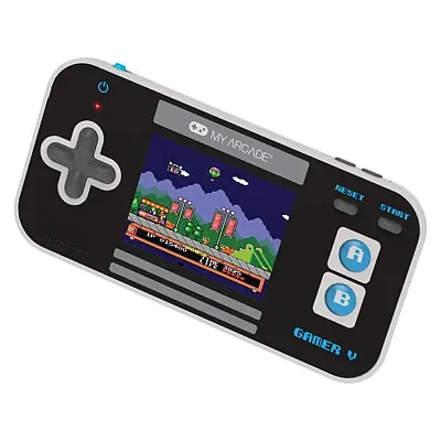 My Arcade Dgun-3919 Gamer V Classic 220-In-1 Handheld Video Game System (Black A