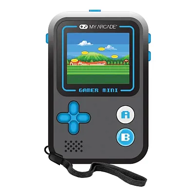 My Arcade Dgun-3926 Gamer Mini Classic 160-In-1 Handheld Game System (Black/Blue
