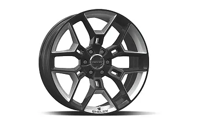 DRAKE WHEELS 45395512BS Cs-45 F150 Blk W/Hyper Slvr