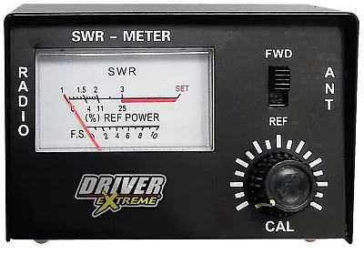 Driver Extreme Drx6030 Driver Extreme - Drx-6030 100 Watt Swr & Power Meter With