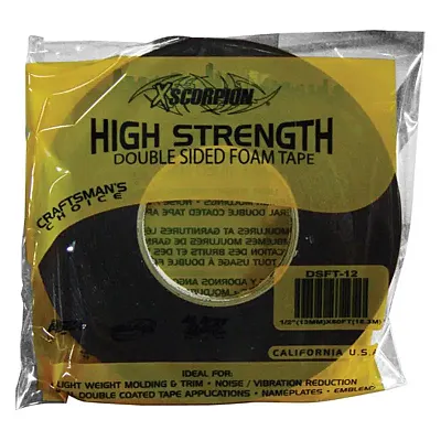 Xscorpion 1/2&quot;X60Ft Double Side Foam Tape