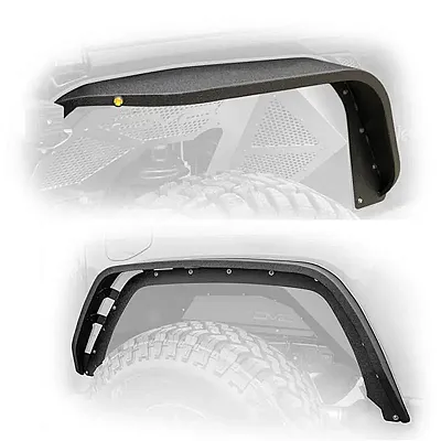 DV8 FDGL01 Jeep Gladiator Flat Slim Fenders Dv