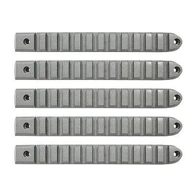 DV8 P190028AL5 Jeep Jk Silver Rail Styl