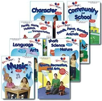 Time to Sign Theme Based Curriculum - Toddler / Preschool TTS-TBC-TP-DVD
