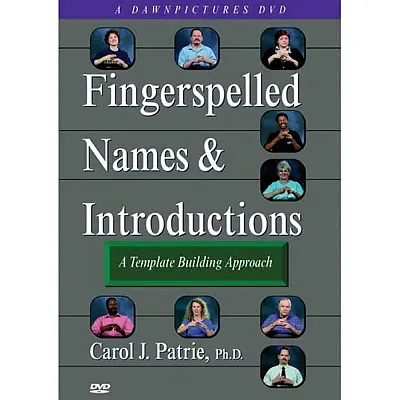 Fingerspelled Names & Introductions