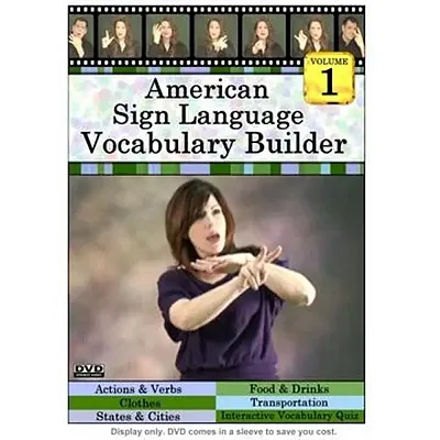 ASL Vocabulary Builder  Vol. 1