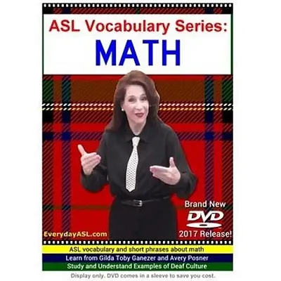 ASL Vocabulary Series: Math 299102