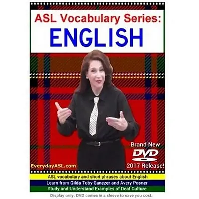 ASL Vocabulary Series: English 299103