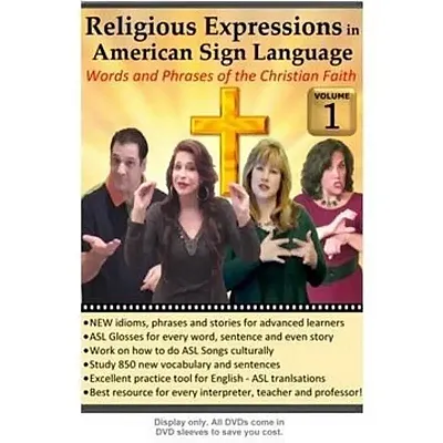Religious Expressions in ASL  Vol. 1 REL1