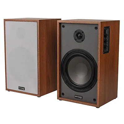 Dayton Audio B65Awood B65A 70-Watt-Continuous Bluetooth Powered Bookshelf Speake