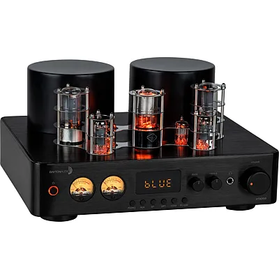 Dayton Audio Hta200 200-Watt-Rms 2.0-Channel Integrated Stereo Hybrid Tube Ampli