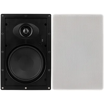 Dayton Audio Me625W Micro-Edge Me652W 6-1/2-In. 50-Watt-Rms L/R/Surround In-Wall