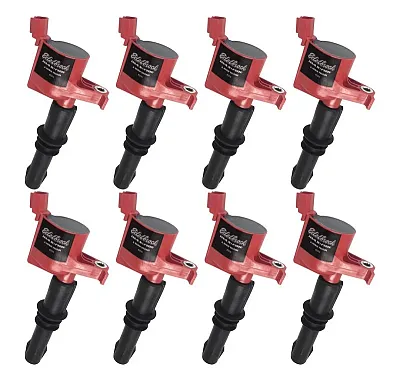 EDELBROCK 22791 Coil Extended Boot Kit; Set Of 8
