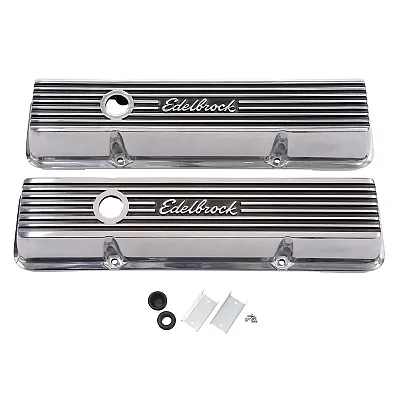 EDELBROCK 4263 Vc Eliteii Sbc Tall Plshd