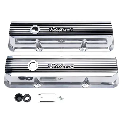 EDELBROCK 4277 Valve Covers Elite Ii F