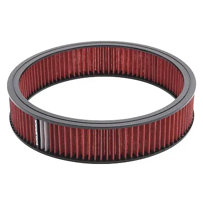 EDELBROCK 43666 A/C Element 3X14 Dia Red