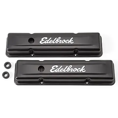 EDELBROCK 4443 Valve Cover Sb-Chevy