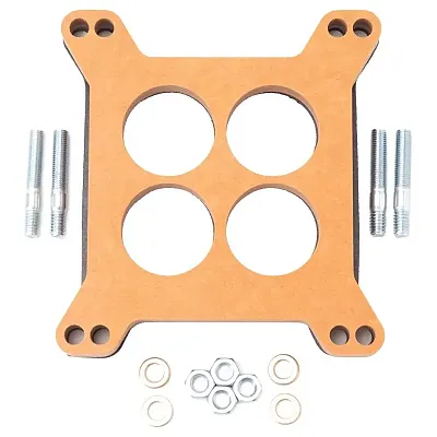 EDELBROCK 8723 Carb Spacr 1/2&#039; 4 Hole