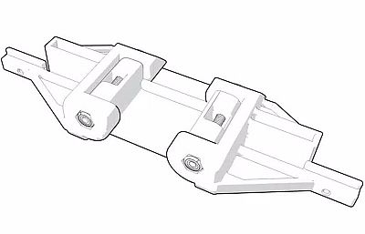 EXTANG 1032 Frnt Hindge Assy