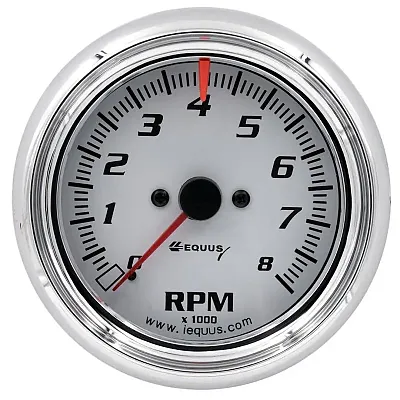 EQUUS E5078 Gauge Tachometer 3-3/8&#039; 8K Rpm