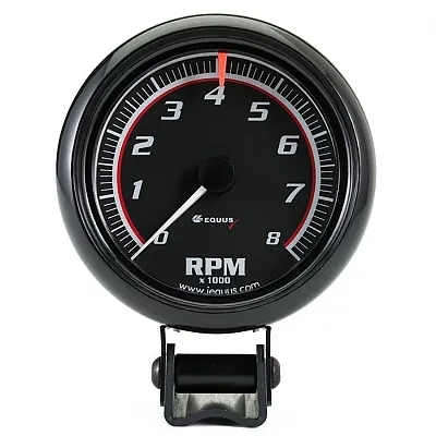EQUUS E6088 Gauge Tachometer 3-3/8&#039; 8K Rpm
