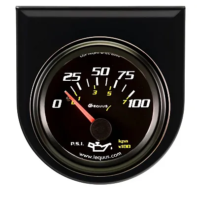 EQUUS E6234 Gauge Oil Pressure 2&#039; 0-100Psi