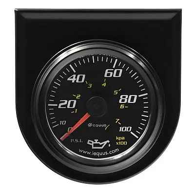 EQUUS E6244 Gauge Oil Pressure 2&#039; 0-100Psi