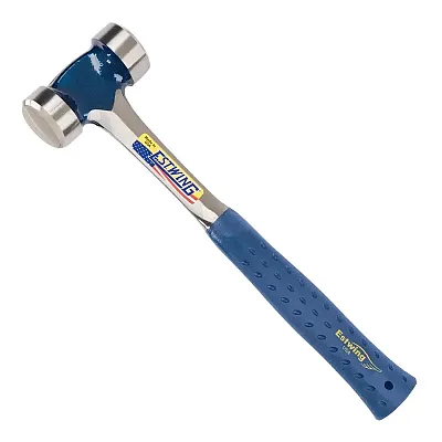 Estwing 40 Oz. Smooth Face Lineman&#039;S Hammer With Blue Shock Reduction Grip