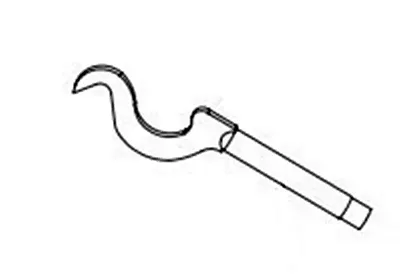 EQUALIZER 90036100 Snap-Up Hook (Only)