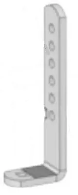 EQUALIZER 93025150 E2 Lbracket