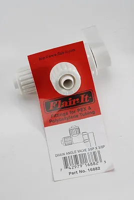 ELKHART SUPP 16883 1Pc 3/8 X 3/8 Angle Valve
