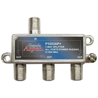 Eagle Aspen P1003Ap+ 1000 Mhz Splitter (3 Way)