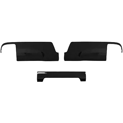 ECOOLOGICAL BK1001 Gloss Black Bumper Overlay No Senso