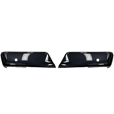 ECOOLOGICAL DF3001 Gloss Black Bumper Overlay With Sen