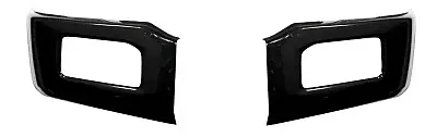 ECOOLOGICAL EF0201 Gloss Black Bumper Overlay With Fog