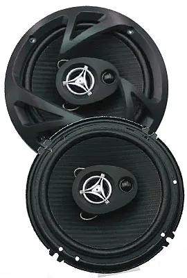 Power Acoustik Ef653 Power Acoustik - 6.5" 3-Way 400 Watt, 4 Ohm