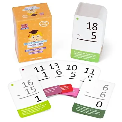 Subtraction Flashcards EFLC-104