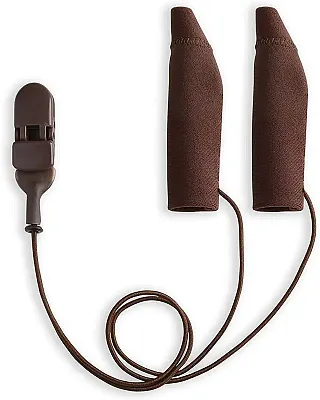 Ear Gear FM Corded (Binaural) | 2"-3" Hearing Aids | Brown 55794