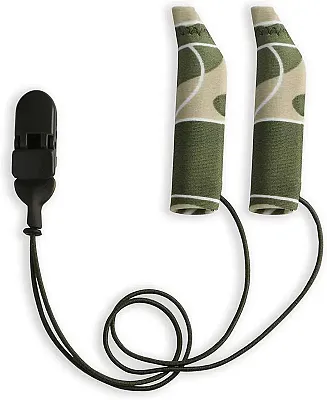 Ear Gear FM Corded (Binaural) | 2"-3" Hearing Aids | Camouflage 55782