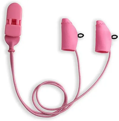 Ear Gear Micro Corded Eyeglasses | Pink 57458