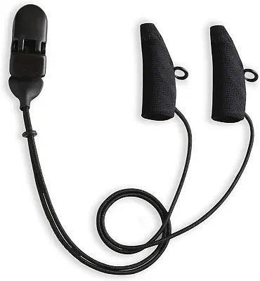 Ear Gear Mini Corded Eyeglasses | Black 57081
