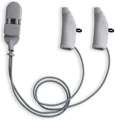 Ear Gear Mini Corded Eyeglasses | Grey 57077