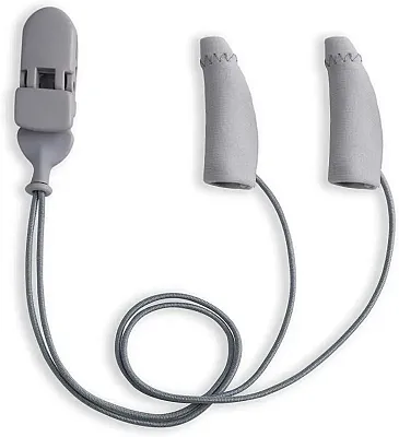 Ear Gear Mini Corded (Binaural) | 1"-1.25" Hearing Aids | Grey 56073