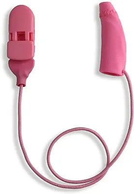 Ear Gear Mini Corded (Mono) | 1"-1.25" Hearing Aids | Pink 56051