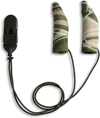 Ear Gear Original Corded (Binaural) | 1.25"-2" Hearing Aids | Camouflage 55722