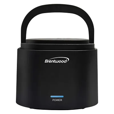 Brentwood 0.6L Portable Leakproof Electric Lunch Box in Black