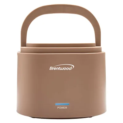 Brentwood 0.6L Portable Leakproof Electric Lunch Box in Pink