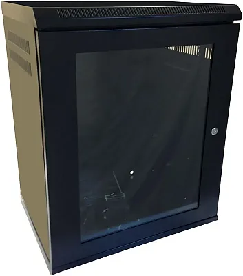 ELECTRIDUCT INC QWM-ED-14U 14U Wall Mount Cabinet With Fan