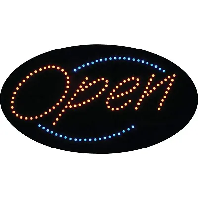 Mitaki-Japan Open Programmed Oval LED Sign ELOOPEN